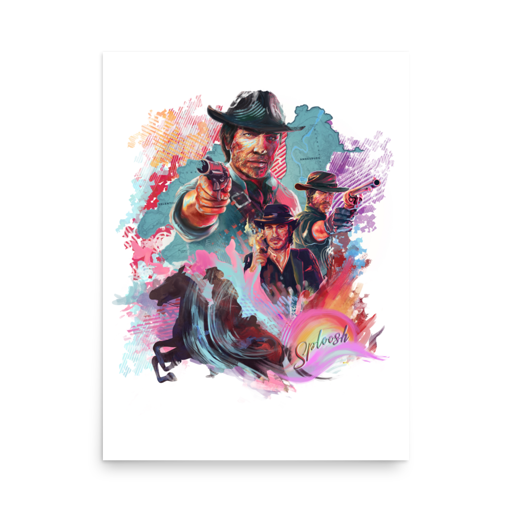 Red Dead Redemption Poster