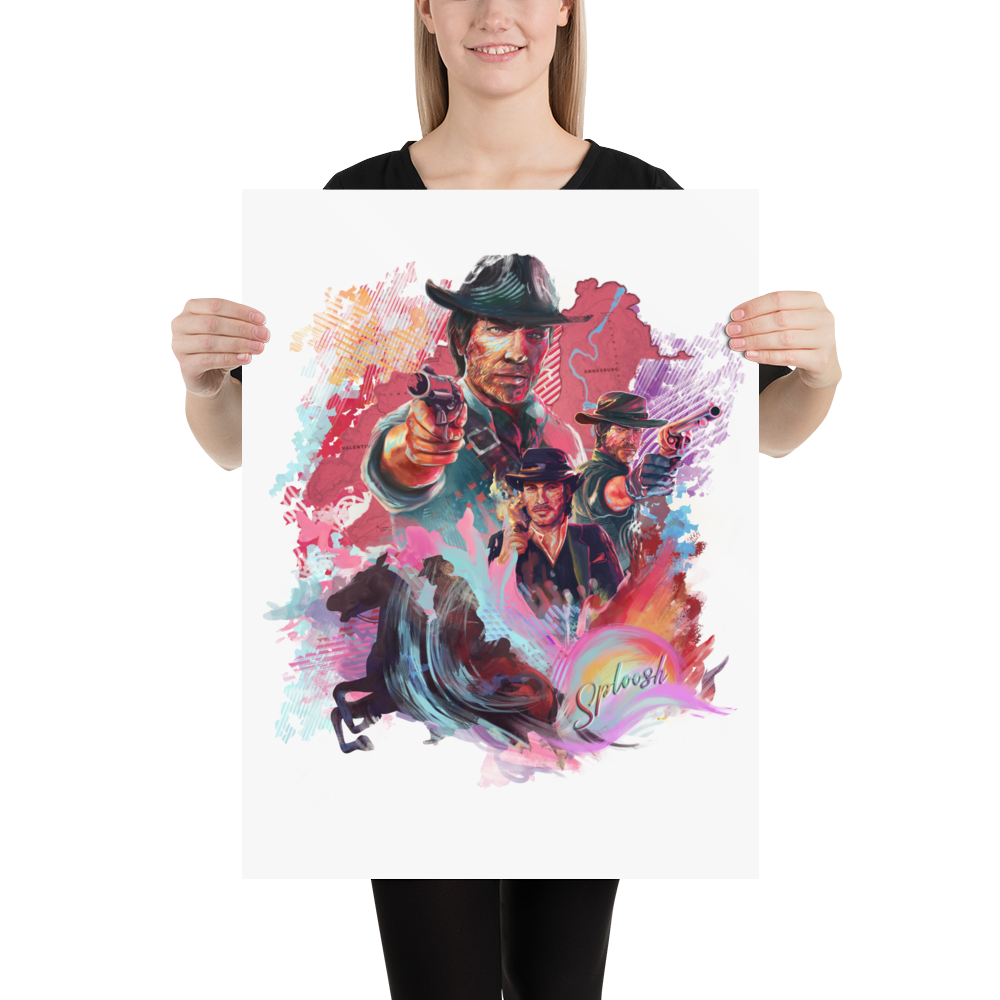 Red Dead Redemption Poster