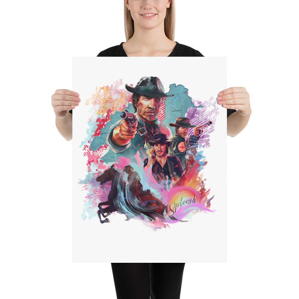 Red Dead Redemption Poster