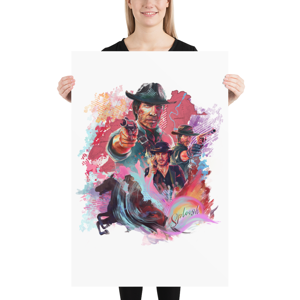 Red Dead Redemption Poster